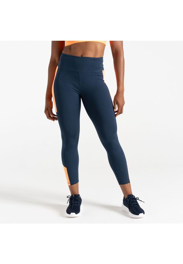 DARE 2B - Move II damskie legginsy. Kolor: pomarańczowy. Materiał: materiał. Sport: fitness