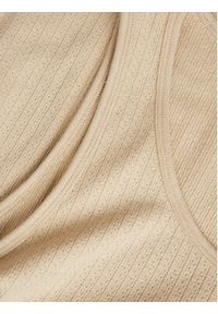 Jack & Jones Tank top Havana 12251771 Beżowy Regular Fit. Kolor: beżowy. Materiał: bawełna #7