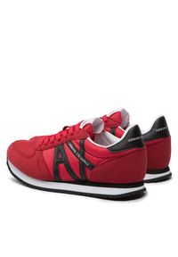 Armani Exchange Sneakersy XUX017 XCC68 K667 Czerwony. Kolor: czerwony. Materiał: materiał #4