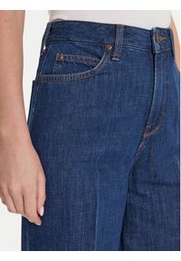 Lee Jeansy Stella 112107279 Granatowy Wide Leg. Kolor: niebieski