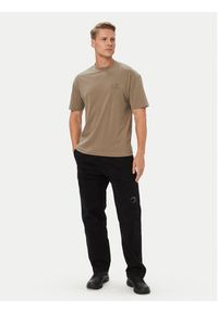 C.P. Company T-Shirt 21CMTS135A005100W Beżowy Regular Fit. Kolor: beżowy. Materiał: bawełna #4
