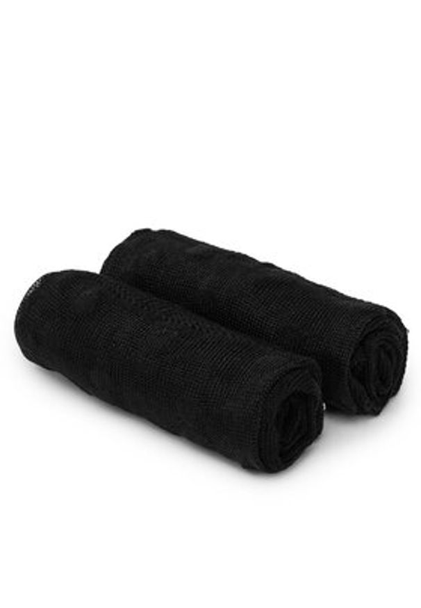 Nine West Skarpety długie KR_NW_STREET_W_SS25 (2 PACK) Czarny. Kolor: czarny. Materiał: bawełna, materiał