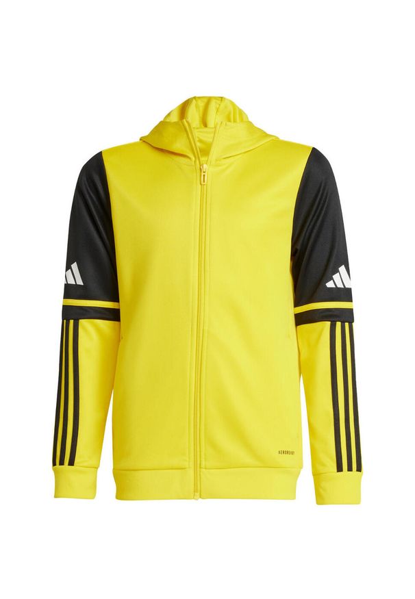 Adidas - Bluza dla dzieci adidas Squadra 25 Hoody. Kolor: czarny, żółty, wielokolorowy. Sport: fitness