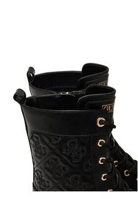 Guess Trzewiki FLTYAN ELE10 Czarny. Kolor: czarny. Materiał: skóra #3