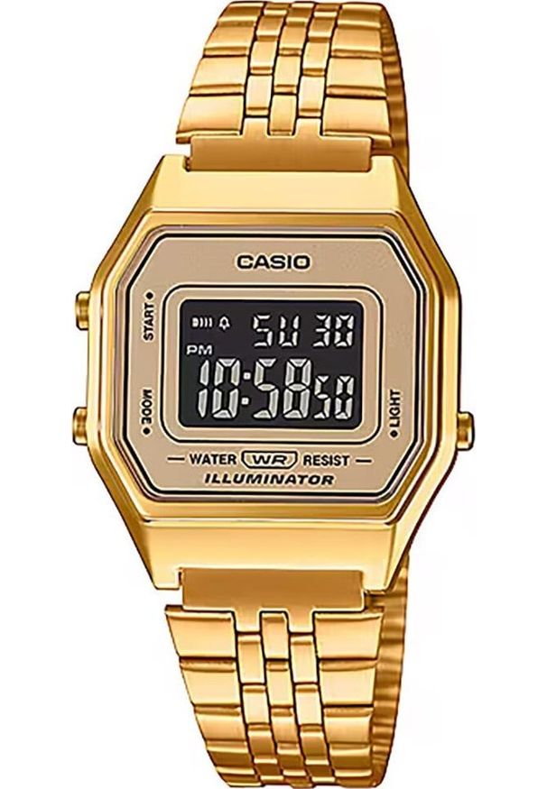 Zegarek Casio ZEGAREK DAMSKI CASIO VINTAGE LA680WGA-9B + BOX. Styl: vintage