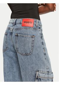 Hugo Jeansy Gemanda 50519907 Niebieski Wide Leg. Kolor: niebieski #2