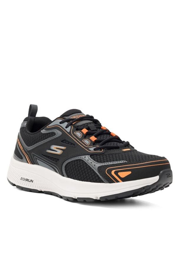 skechers - Skechers Sneakersy GO RUN CONSISTENT 220034 BKOR Czarny. Kolor: czarny. Materiał: materiał. Sport: bieganie