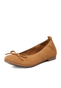 Lasocki Baleriny CEO-RST-ERICA-65 Brązowy. Kolor: brązowy. Materiał: zamsz, skóra #4