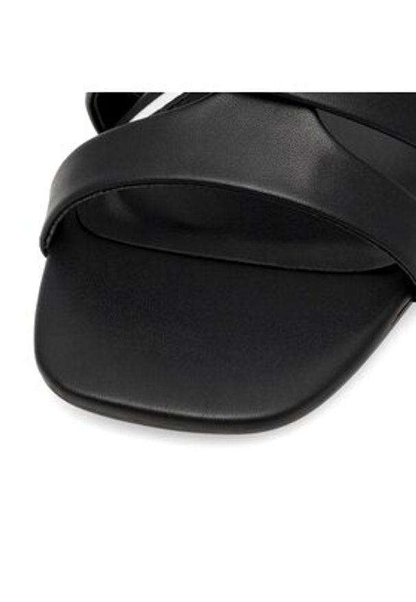 Nine West Klapki 123AL1207-1 Czarny. Kolor: czarny. Materiał: syntetyk