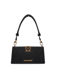 Love Moschino - LOVE MOSCHINO Torebka JC4128PP1OLM0000 Czarny. Kolor: czarny. Materiał: skórzane #5