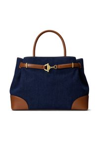 Lauren Ralph Lauren - Torebka LAUREN RALPH LAUREN. Kolor: niebieski #1