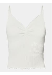 BDG Urban Outfitters Top Elsie Seamless Cami 77103315 Biały Slim Fit. Kolor: biały. Materiał: syntetyk