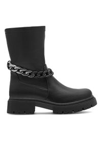 Jenny Fairy Botki GOLDIE WS5866-18 Czarny. Kolor: czarny. Materiał: syntetyk