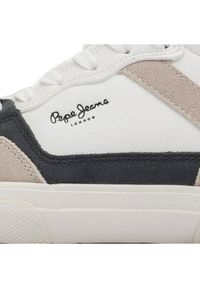 Pepe Jeans Sneakersy PMS31003 Biały. Kolor: biały. Materiał: materiał