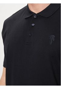 Karl Lagerfeld - KARL LAGERFELD Polo 745028 542232 Granatowy Regular Fit. Typ kołnierza: polo. Kolor: niebieski. Materiał: bawełna