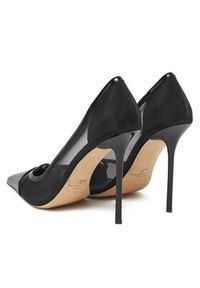 Elisabetta Franchi Szpilki SA-09B-57E2-V670 Czarny. Kolor: czarny. Materiał: materiał. Obcas: na szpilce