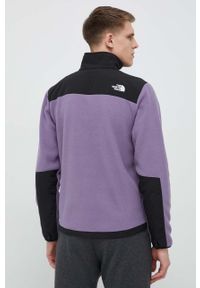 The North Face bluza sportowa Denali kolor fioletowy. Kolor: fioletowy. Materiał: polar, włókno, dzianina, materiał. Styl: sportowy #5