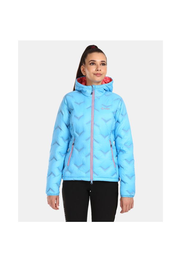 Damska kurtka puchowa Kilpi ALBERTA-W. Kolor: niebieski. Materiał: nylon. Sport: turystyka piesza