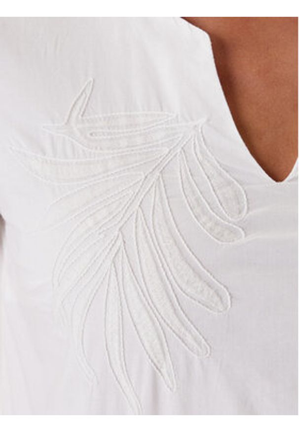 Tatuum Bluzka Simonetta T2509.051 Écru Regular Fit. Materiał: bawełna