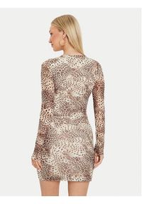 Guess Sukienka codzienna Adriana W4YK83 KBBF2 Kolorowy Slim Fit. Okazja: na co dzień. Materiał: syntetyk. Wzór: kolorowy. Typ sukienki: proste. Styl: casual #5