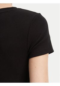 Guess Jeans T-Shirt W5YP37 KA0H1 Czarny Slim Fit. Kolor: czarny. Materiał: bawełna #3