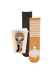 SUMMERTASTIC - Skarpetki Unisex Tastic 2-Pack Latte w Pudełku Prezentowym - Rozmiar 36-41. Kolor: beżowy