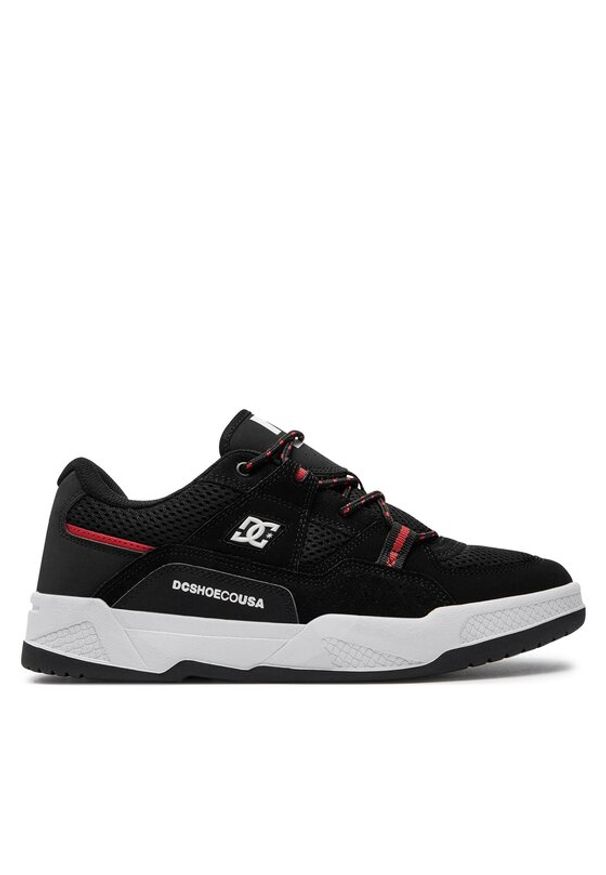 DC Sneakersy Construct ADYS100822 Czarny. Kolor: czarny. Materiał: skóra