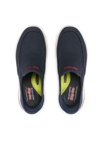 skechers - Skechers Sneakersy Cabrino 210604/NVY Granatowy. Kolor: niebieski. Materiał: materiał #5