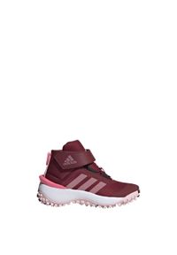 Adidas - Buty Fortatrail Kids. Kolor: różowy, wielokolorowy, czerwony. Materiał: materiał