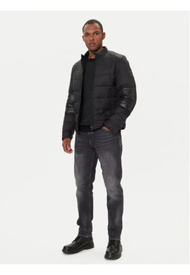 BOSS Kurtka przejściowa Owand 50543624 Czarny Regular Fit. Kolor: czarny. Materiał: syntetyk