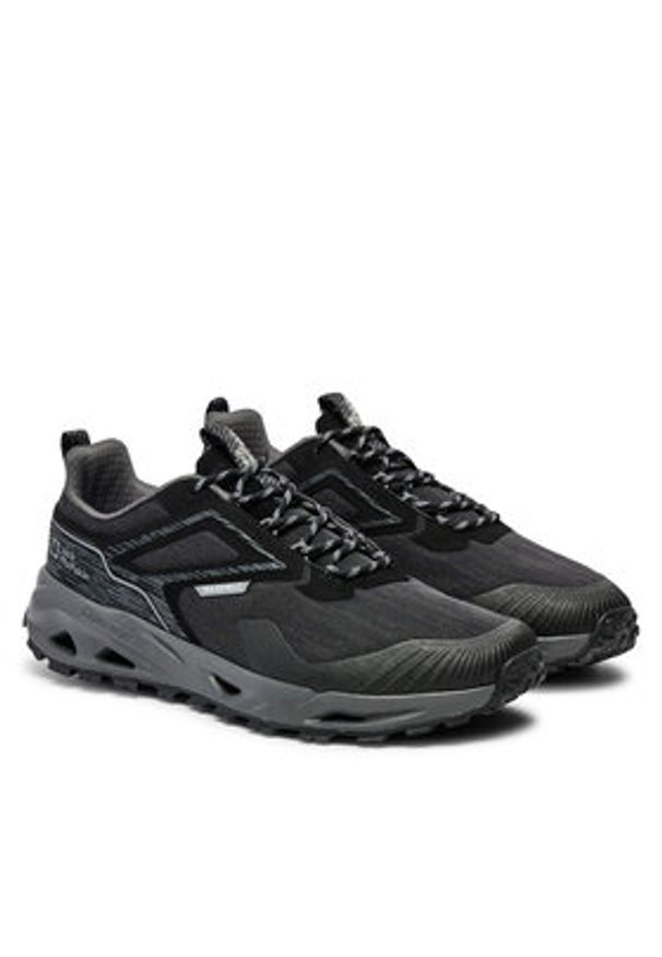 Jack Wolfskin Sneakersy Prelight Texashield Low M A62077 Czarny. Kolor: czarny. Materiał: skóra