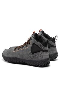 Merrell Trekkingi Wrapt Mid Wp J036001 Szary. Kolor: szary. Materiał: zamsz, skóra. Sport: turystyka piesza