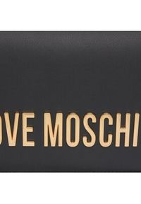 Love Moschino - LOVE MOSCHINO Torebka JC4192PP1IKD0000 Czarny. Kolor: czarny. Materiał: skórzane #3