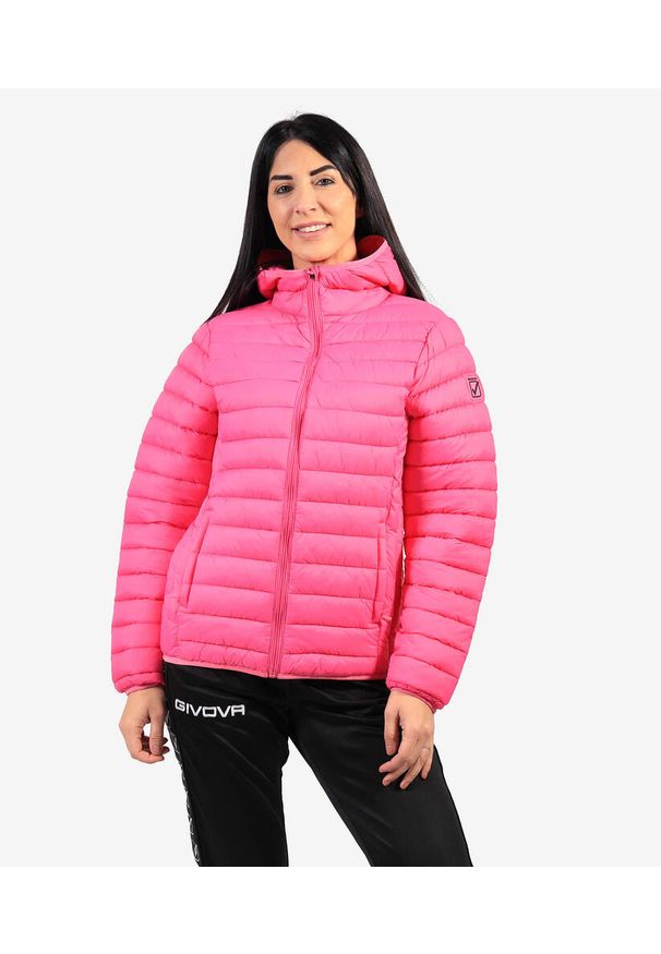 Kurtka Zimowa Givova Capri 2XL - Ciepła i Wodoodporna. Kolor: fioletowy. Sezon: zima. Styl: elegancki