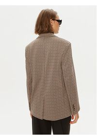 Weekend Max Mara Marynarka Veletta 2425916051 Brązowy Regular Fit. Kolor: brązowy. Materiał: syntetyk #3