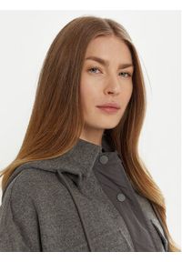 Weekend Max Mara Kurtka przejściowa Ossola 2515481011 Szary Relaxed Fit. Kolor: szary. Materiał: wełna, syntetyk