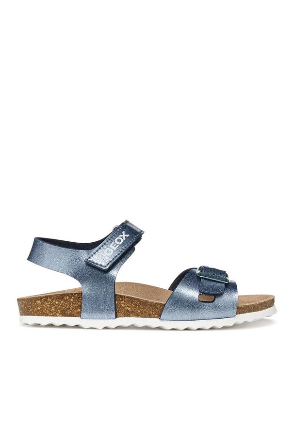 Sandały Geox. Kolor: niebieski