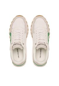 Trussardi Jeans - Trussardi Sneakersy 79A00850 Biały. Kolor: biały. Materiał: materiał #4
