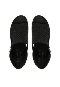 skechers - Skechers Sandały Martha Stewart: Pier-Lite - Park Path 188001/BBK Czarny. Kolor: czarny. Materiał: materiał #2