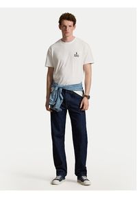 Polo Ralph Lauren T-Shirt 710981136001 Biały Regular Fit. Typ kołnierza: polo. Kolor: biały. Materiał: bawełna #5