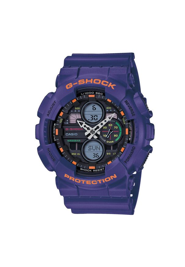 Zegarek G-Shock. Kolor: fioletowy
