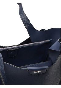 DKNY Torebka R43AYG32 Granatowy. Kolor: niebieski. Materiał: skórzane #4