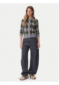 Vero Moda Kardigan Sage 10343727 Szary Standard Fit. Kolor: szary. Materiał: syntetyk #3