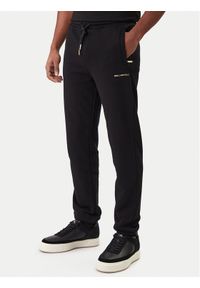 Karl Lagerfeld - KARL LAGERFELD Spodnie dresowe 705006 561910 Czarny Regular Fit. Kolor: czarny. Materiał: bawełna #1