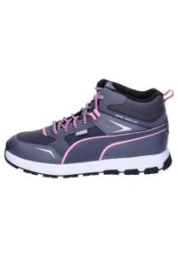 Buty do chodzenia dla dzieci Puma Evolve Trail Jr. Okazja: na co dzień. Zapięcie: sznurówki. Kolor: szary. Materiał: materiał, syntetyk, tkanina, guma. Szerokość cholewki: normalna. Sport: turystyka piesza #2