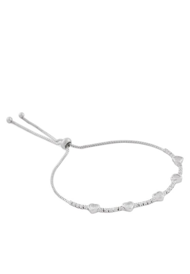 Aldo Bransoletka Heartlink 13994945 Srebrny. Materiał: metalowe. Kolor: srebrny