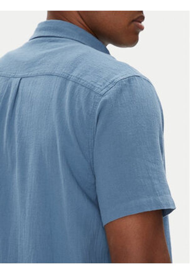 Quiksilver Koszula Time Box EQYWT04622 Niebieski Regular Fit. Kolor: niebieski. Materiał: bawełna