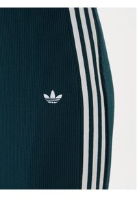 Adidas - adidas Spódnica ołówkowa adicolor Knit 3-Stripes JW2662 Zielony Regular Fit. Kolor: zielony. Materiał: wiskoza #4