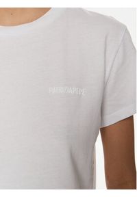 Patrizia Pepe T-Shirt 2M4373/J111-W103 Biały Regular Fit. Kolor: biały. Materiał: bawełna