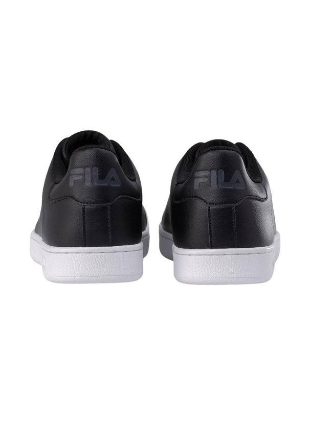 Fila - Męskie Buty Sportowe Z Logo Courtbay. Kolor: czarny